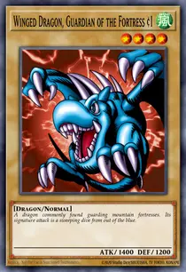 Winged Dragon, Guardian of the Fortress #1 (DB1-EN141)