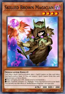 Skilled Brown Magician (BACH-EN024)