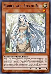 Maiden with Eyes of Blue (LED3-EN008)
