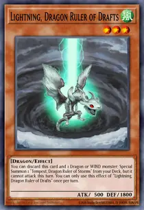 Lightning, Dragon Ruler of Drafts (RA03-EN257)