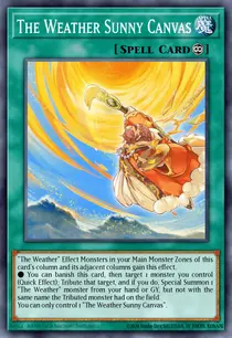 The Weather Sunny Canvas (SPWA-EN039)
