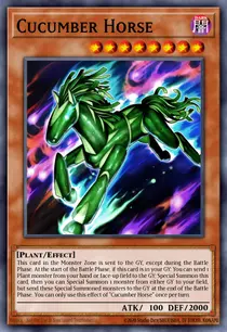 Cucumber Horse (MP23-EN183)