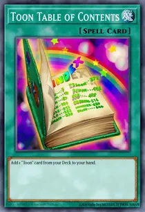 Toon Table of Contents (DPBC-EN047)
