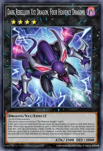 Dark Rebellion Xyz Dragon, Four Heavenly Dragons (MAMS-EN015)
