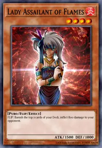 Lady Assailant of Flames (LON-EN035)