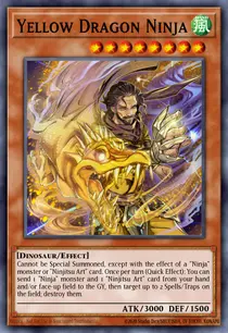 Yellow Dragon Ninja (SHVA-EN013)