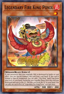 Legendary Fire King Ponix (SR14-EN045)