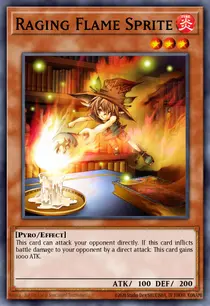 Raging Flame Sprite (DR3-EN080)