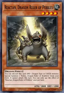 Reactan, Dragon Ruler of Pebbles (RA03-EN254)