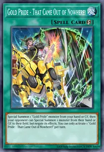 Gold Pride - That Came Out of Nowhere! (CYAC-EN089)