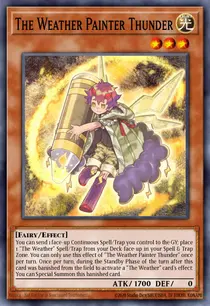 The Weather Painter Thunder (SPWA-EN033)