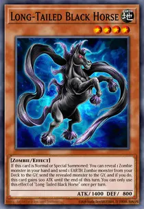 Long-Tailed Black Horse (BETB-EN097)