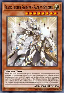Black Luster Soldier - Sacred Soldier (TOCH-EN035)