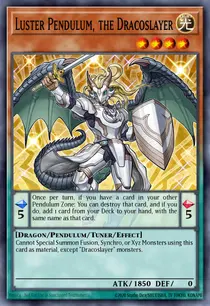 Carta Luster Pendulum, the Dracoslayer, RA04-EN252