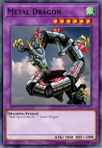 Carta Metal Dragon, LOB-EN102