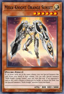 Mekk-Knight Orange Sunset (EXFO-EN016)