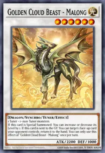 Golden Cloud Beast - Malong (CYAC-EN082)