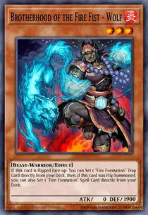 Brotherhood of the Fire Fist - Wolf (MP14-EN012)