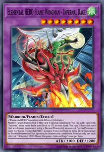 Elemental HERO Flame Wingman - Infernal Rage (BLMR-EN012)