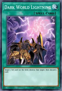 Dark World Lightning (DR04-EN098)