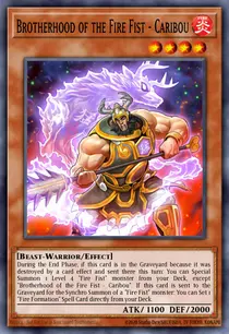 Brotherhood of the Fire Fist - Caribou (MP14-EN080)