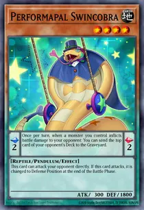 Performapal Swincobra (YS16-EN003)