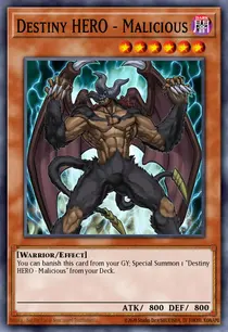 Destiny HERO - Malicious (DT03-EN055)