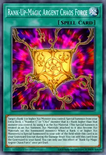Rank-Up-Magic Argent Chaos Force (PGLD-EN027)