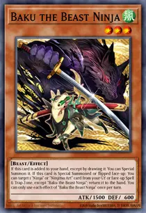 Baku the Beast Ninja (MP23-EN168)