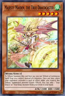 Majesty Maiden, the True Dracocaster (MACR-EN020)