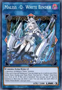Maliss <Q> White Binder (MP25-EN126)