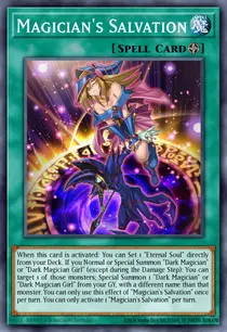 Carta Magician's Salvation, RA01-EN068