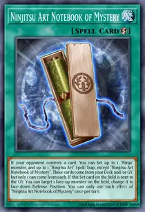 Ninjitsu Art Notebook of Mystery (MP23-EN201)