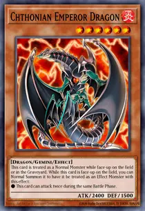 Chthonian Emperor Dragon (TAEV-EN019)