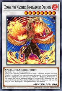 Zoroa, the Magistus Conflagrant Calamity (BODE-EN045)