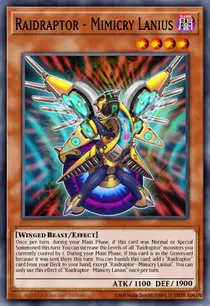 Raidraptor - Mimicry Lanius (MP16-EN015)