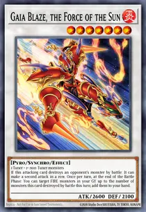 Gaia Blaze, the Force of the Sun (DUNE-EN042)
