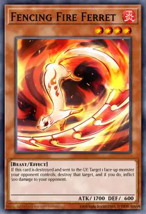 Fencing Fire Ferret (SR14-EN020)