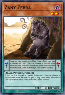 Zany Zebra (MP16-EN209)