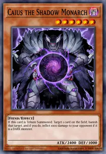 Caius the Shadow Monarch (GLD2-EN033)