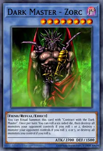 Dark Master - Zorc (DR1-EN244)