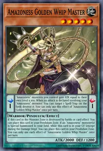 Amazoness Golden Whip Master (MP23-EN219)