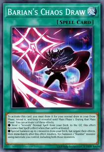 Barian's Chaos Draw (LED9-EN005)