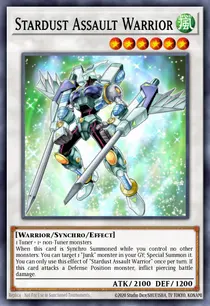 Stardust Assault Warrior (LED8-EN053)
