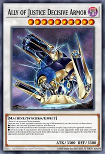 Ally of Justice Decisive Armor (DT03-EN090)