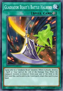 Gladiator Beast's Battle Halberd (GLAS-EN055)