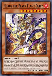 Horus the Black Flame Deity (MP25-EN158)