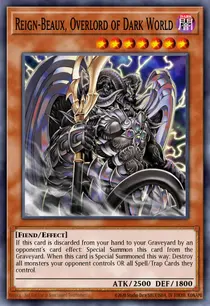 Reign-Beaux, Overlord of Dark World (SR13-EN004)