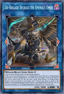 Tri-Brigade Shuraig the Ominous Omen (PHRA-EN048)